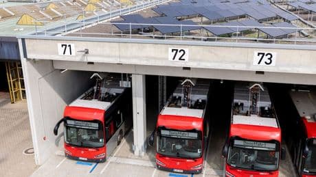 Düsseldorf: Rheinbahn eröffnet neuen Port für E-Busse in Millionenhöhe