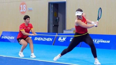 Paula Badosa: "Ayuda venir y jugar como un equipo, al volver de la lesión, a veces te sientes un poco sola"