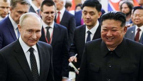 North Korea accused of ramping up military aid to Russia in clear breach of UN sanctions, say US and allies