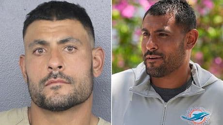 Harrowing 911 call reveals witness claimed she saw Miami Dolphins coach 'choking' woman in domestic violence incident