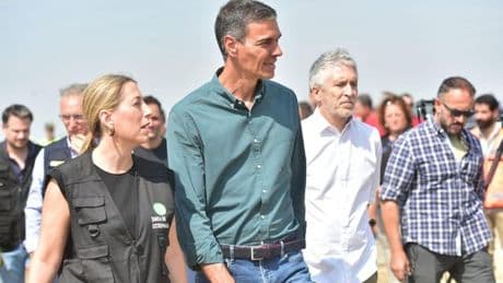 Sánchez anuncia que declarará zona catastrófica las áreas calcinadas por los incendios