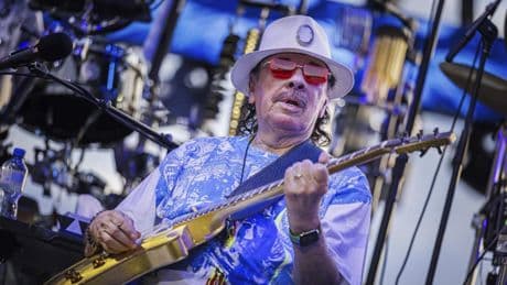Carlos Santana celebra 25 años de ‘Supernatural’ en el Palau Sant Jordi