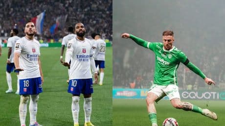 El Olympique de Lyon se acuerda de su eterno rival, mientras celebra su 'permanencia'