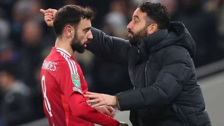 Man Utd news: Bruno Fernandes hit back as Ruben Amorim warned about 'hopeless' player