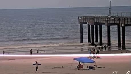 Multiple holidaymakers struck by lightning on Florida beach with one critically injured