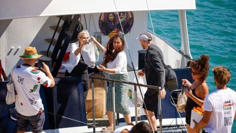 Neue Gaza-Hilfsflotte nach Barcelona zurückgekehrt
