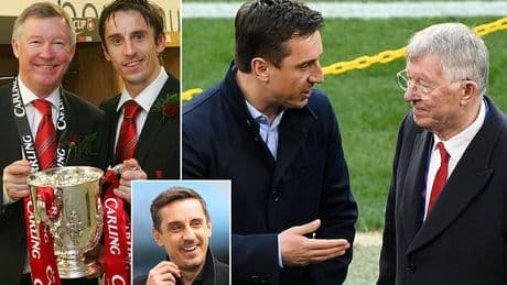 Gary Neville reveals his meagre first Man United contract under Sir Alex Ferguson - and the modest car he drove