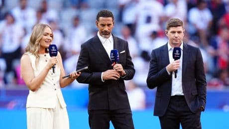 ‘So incredibly welcoming’ – Laura Woods pays personal tribute to Rio Ferdinand as Man Utd legend, 46, leaves TNT Sports