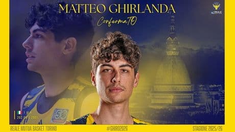 <p>Basket Torino e Matteo Ghirlanda ancora insieme nella prossima stagione</p>
