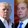 Trump stuurt kernonderzeeërs na dreigement van oud-president Medvedev: ‘Voor het geval dat...’