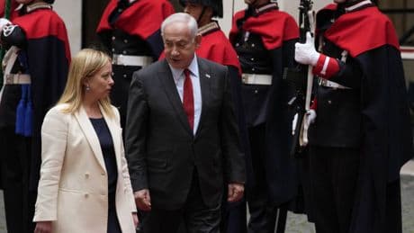 Meloni a Netanyahu: "A Gaza situazione insostenibile"