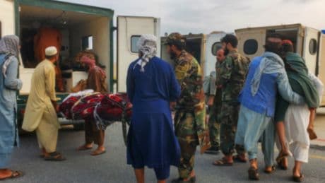Doctor JUMPS from shaking house in Afghanistan earthquake and fears his kids would be dead