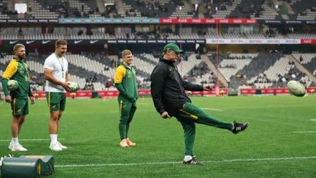 En Afrique du Sud, le sélectionneur Rassie Erasmus teste les limites du rugby