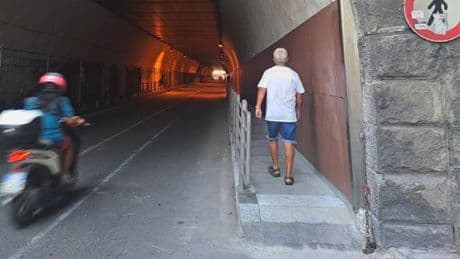 Sanremo, temporanea chiusura della galleria Francia per lavori
