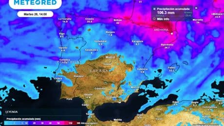 Tormentas, granizo y vendavales: una DANA "potencialmente peligrosa" amenaza este domingo