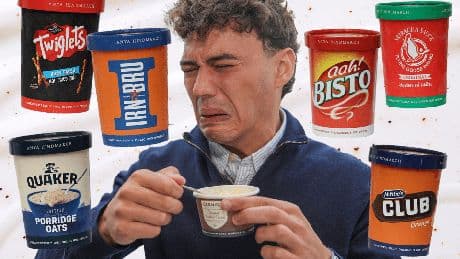 I tried UK’s wackiest ice cream flavours from pickled onion to Bisto – the crazy £4.50 winner surprised me