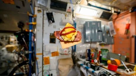 Aus Astronauten-Kost - Hier schwebt der erste Weltraum-Burger