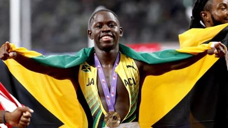 WM-Finale über 100 Meter: Wie ein Jamaikaner den Favoriten die Show stiehlt