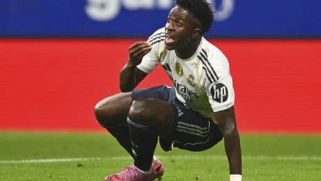 LaLiga y el Oviedo analizan las imágenes para detectar supuestos insultos racistas contra Vinícius