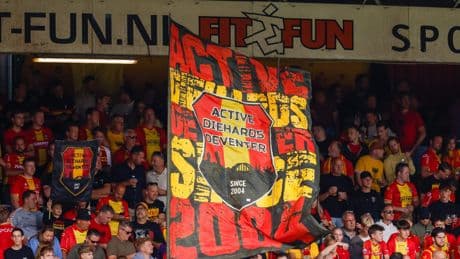 Programma: Go Ahead en Sparta trappen Eredivisie af, PSV begint om 18.45 uur tegen FC Groningen