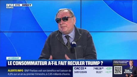Nicolas Doze face à Jean-Marc Daniel : Le consommateur a-t-il fait reculer Trump ? - 24/04