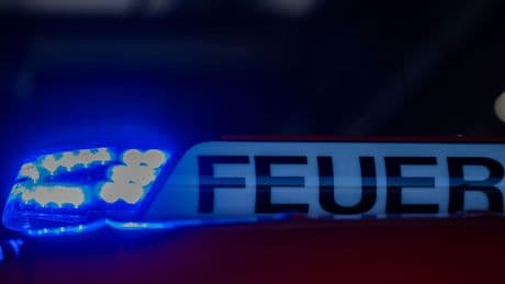 Aufprall gegen Brückengeländer: Auto in Flammen – Fahrer und Beifahrer sterben bei Unfall