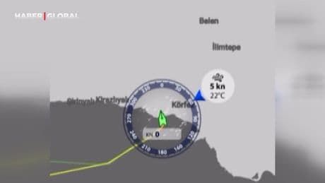 Kayıp iş insanı Halit Yukay’ın yatına çarptığı tahmin edilen geminin radar görüntüleri çıktı