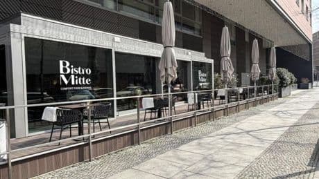 Preiswertes Quicklunch im „Bistro Mitte“ am Potsdamer Platz