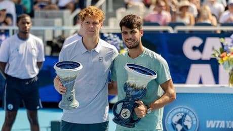 Alcaraz-Sinner: la final que marca una nueva era con el premio más jugoso de la historia del tenis