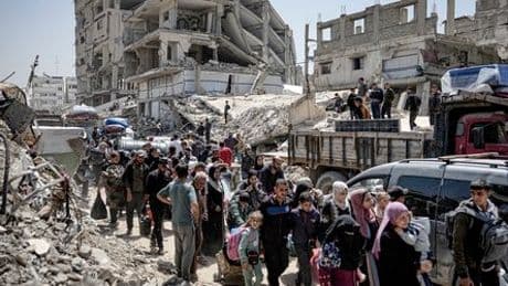 Gaza: Laut Uno-Hilfswerk UNRWA Hunderttausende Vertriebene seit Ende der Waffenruhe