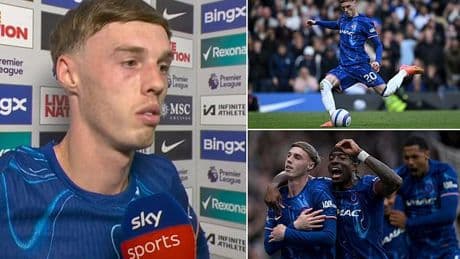 Cole Palmer fires back at 'idiots' and swears in live Sky Sports interview having finally ended his goal drought in Chelsea's win over Liverpool