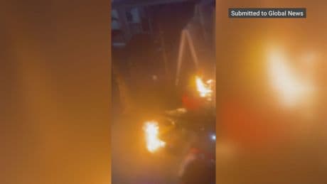 Video reportedly shows arson at heavily damaged Port Moody business
