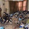 Britain's most disgusting house full of beer bottles, filth and rubbish goes on the market for £300,000 after the mother of all clean-up jobs
