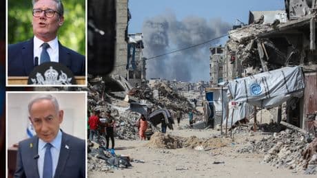 UK suspends trade talks with Israel over new Gaza offensive