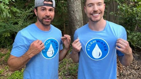 MrBeast is launching a clean water philanthropy project &mdash; a year after filing for a #TeamWater trademark