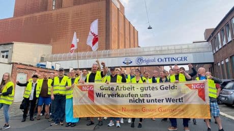 Braunschweig: Warnstreik bei Oettinger-Brauerei – Arbeitskampf geht weiter