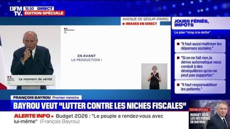 Effort de dette: "Une taxe va être proposée sur les petits colis", annonce François Bayrou