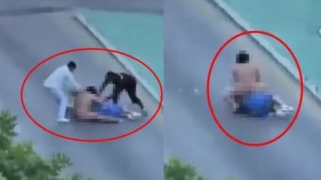 Gündüz vakti şoke eden çıplak kadın saldırısı: Üzerine oturdu, dakikalarca tartakladı
