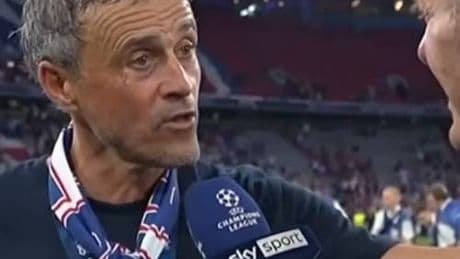 Luis Enrique, Xana e l'unica domanda che farei
