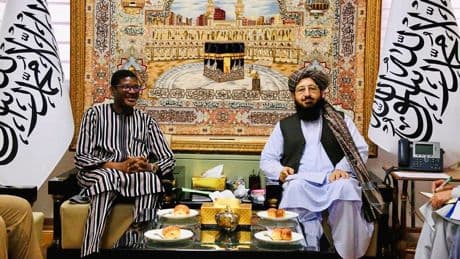 The Taliban and Burkina Faso ambassadors pledge new trade and mining cooperation
