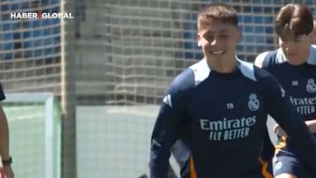 Arda Güler'in mutluluğuna bakın!