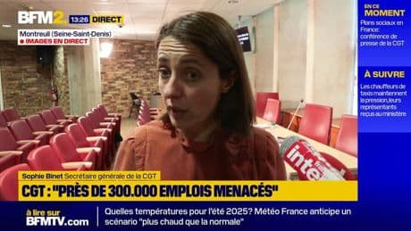 Sophie Binet (CGT) appelle Emmanuel Macron à organiser un referendum sur la réforme des retraites