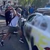 LA burns on camera: Most shocking videos of city riots show police cars pelted with rocks, van driven into crowd, a reporter getting SHOT and mindless destruction
