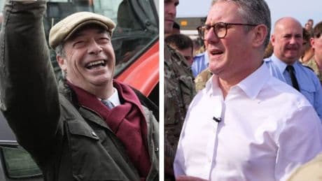 Farage to grill Starmer at PMQs as No10 forced to deny 'island of strangers' echoes of Enoch Powell