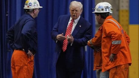 Trump announces he's doubling tariffs on steel imports to 50%