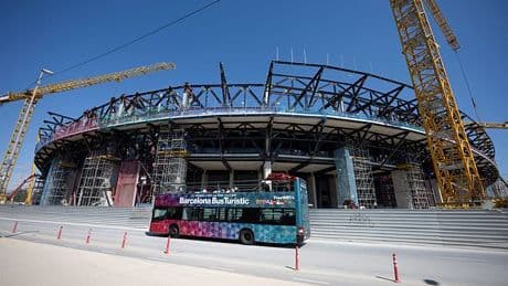Barcelona's Nou Camp return 'is pushed back AGAIN' as club scramble to get stadium ready for crunch PSG clash