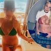 Britney Spears dances erratically in a skimpy thong bikini before slipping into her iconic schoolgirl outfit for latest kooky social media post