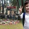 Wake aan Elisabethpark in Ganshoren na dood van Fabian (11) tijdens politie­achtervol­ging