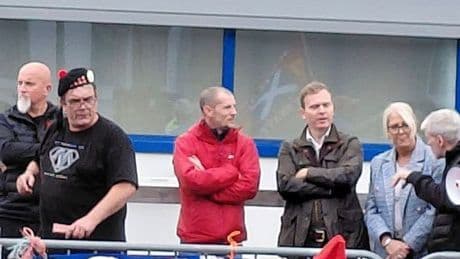Scots anti-asylum protestors slammed by rival group for 'Tommy Robinson' chants