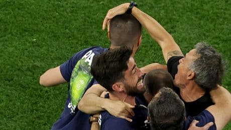 Se acabó la maldición: gracias a Lucho, el PSG ya tiene la Champions
